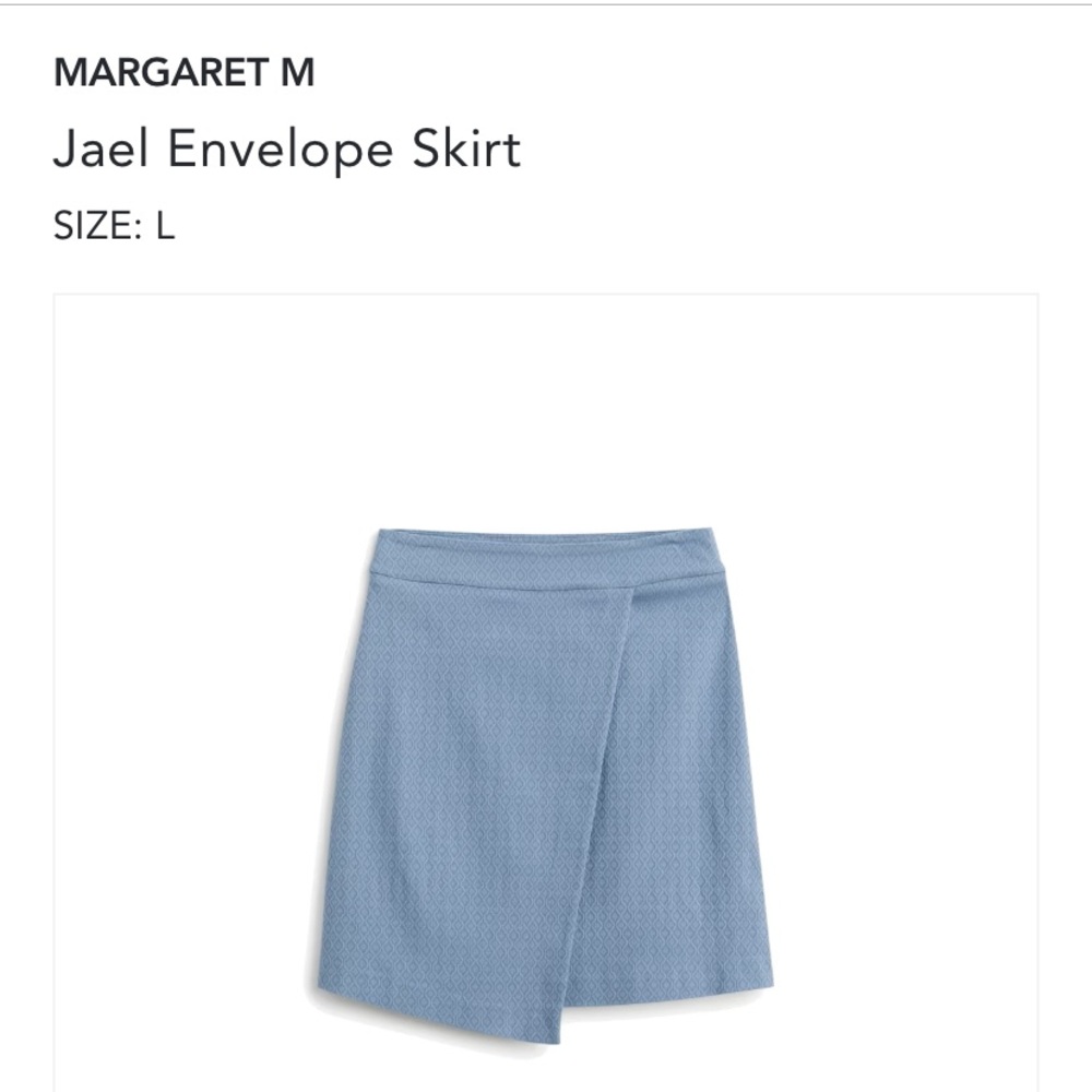 Margaret M Blue Skirt